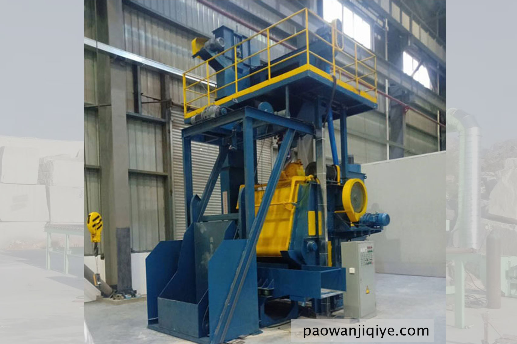 金屬履帶式拋丸機產品圖片大尺寸