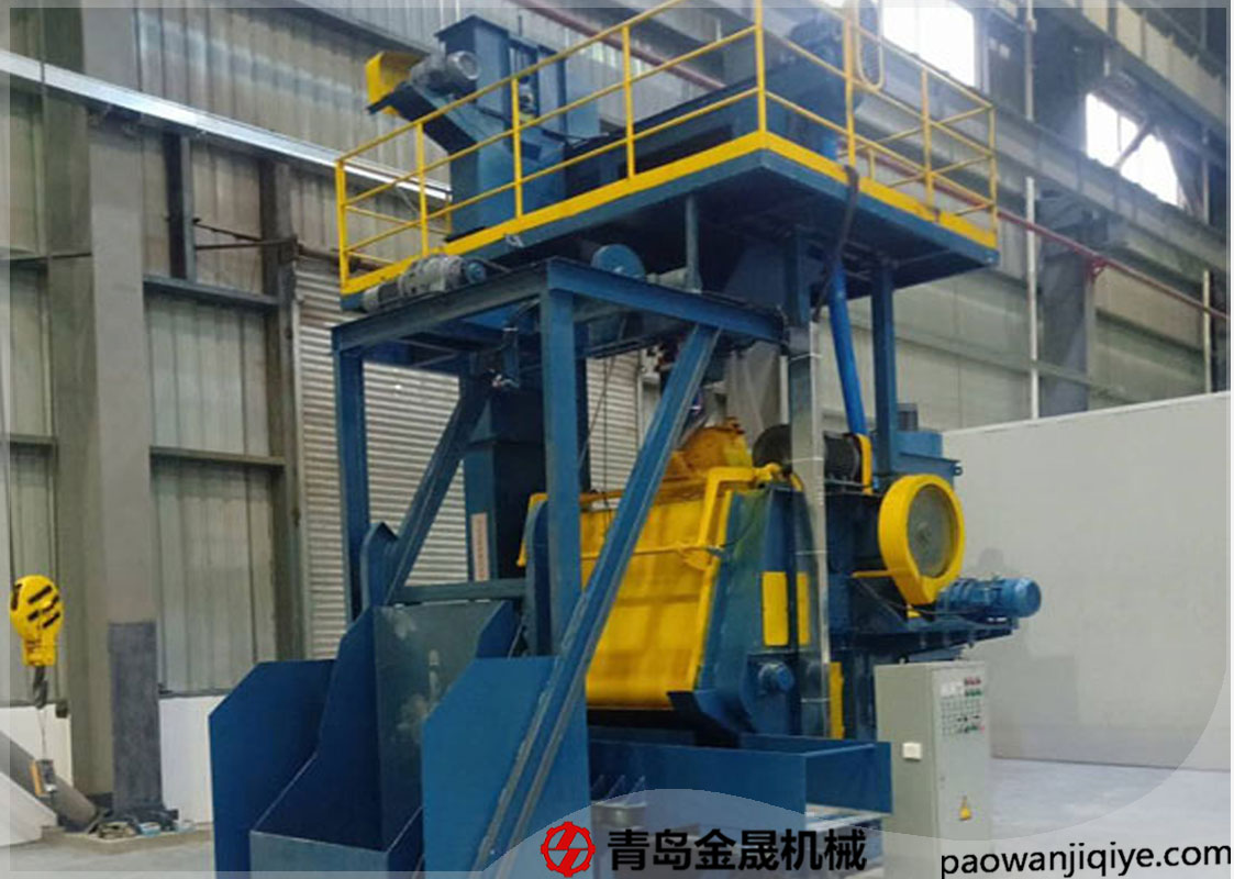 金屬履帶式拋丸機圖