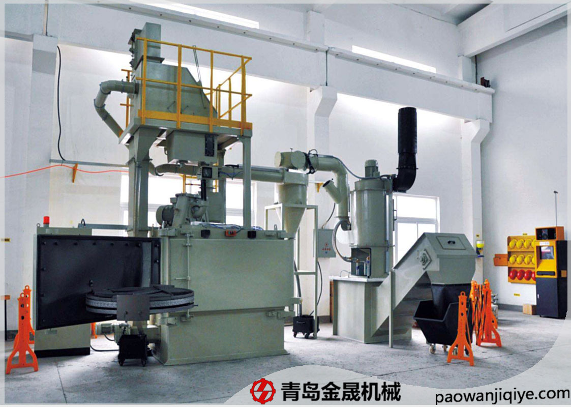 轉(zhuǎn)臺式拋丸機(jī)圖片